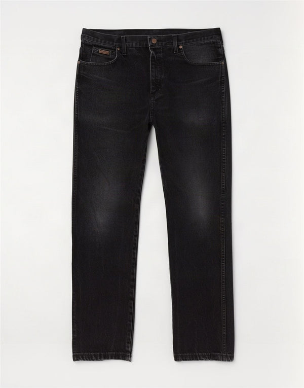 Wrangler Mens Jeans Reta W34 L31 Cinza