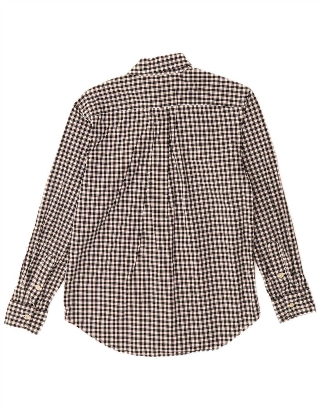 Ralph Lauren Camisa gráfica masculina 12-13 anos médio preto algodão guingão