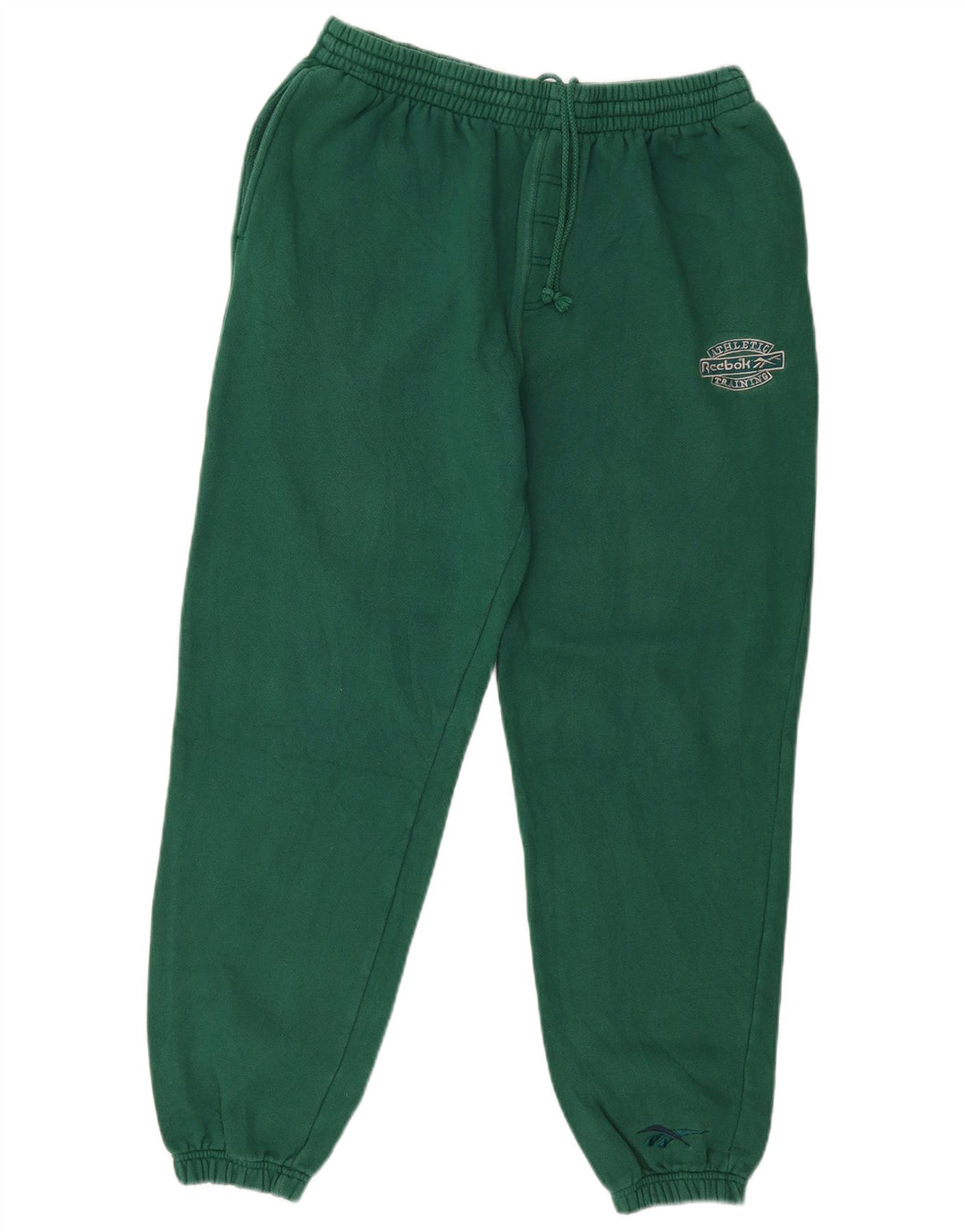 Reebok Mens Calças de treino Joggers Médio Algodão Verde
