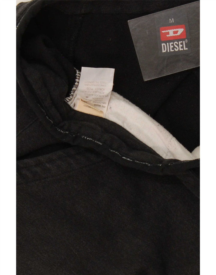 Calça cargo reta feminina Diesel médio W30 L30 algodão cinza