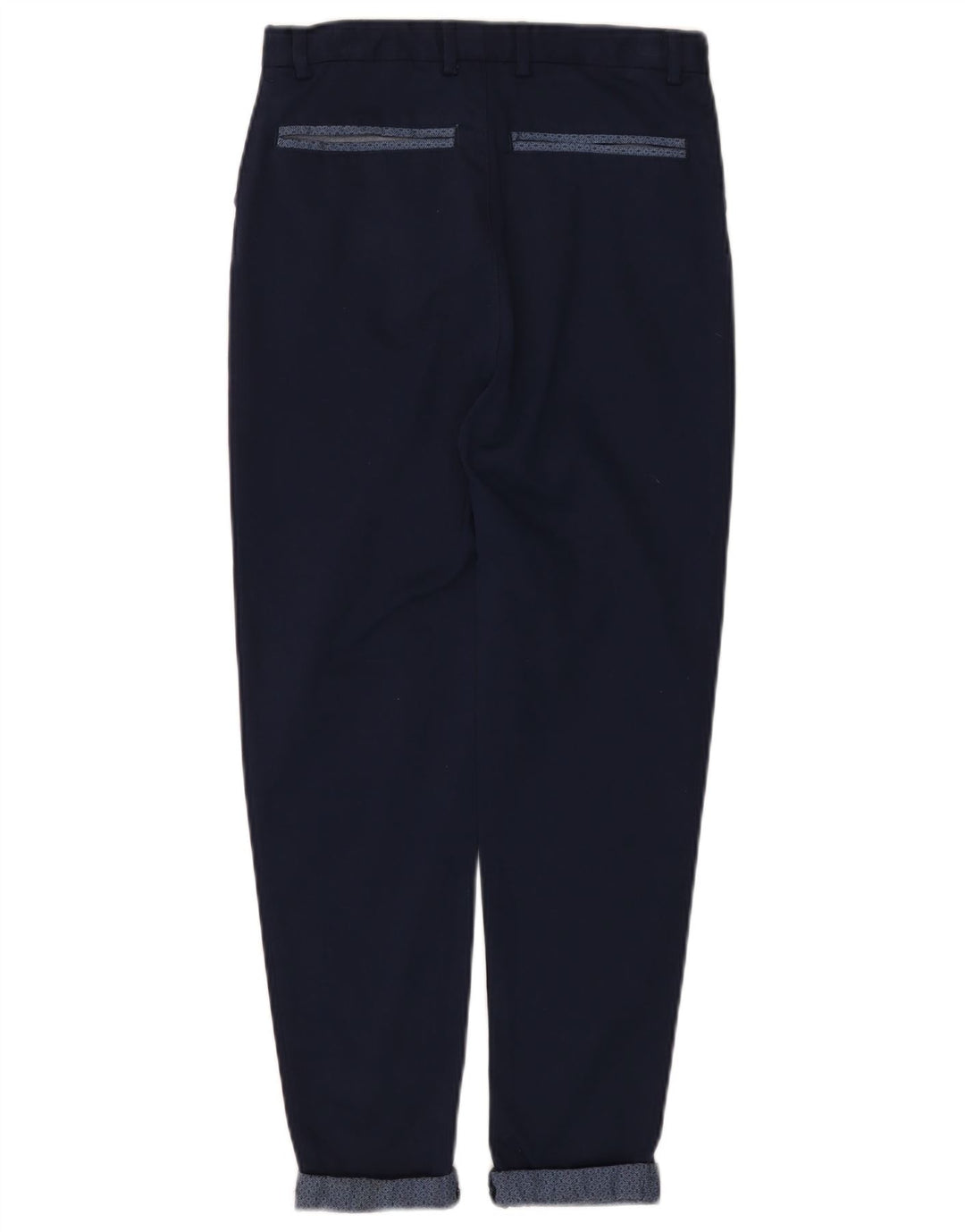 Calças Chino Cônicas Meninas TED BAKER 11-12 Anos W26 L24 Azul Marinho