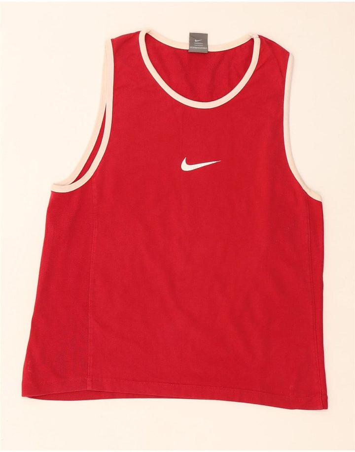 Colete Nike Masculino Top UK 39/41 Médio Vermelho