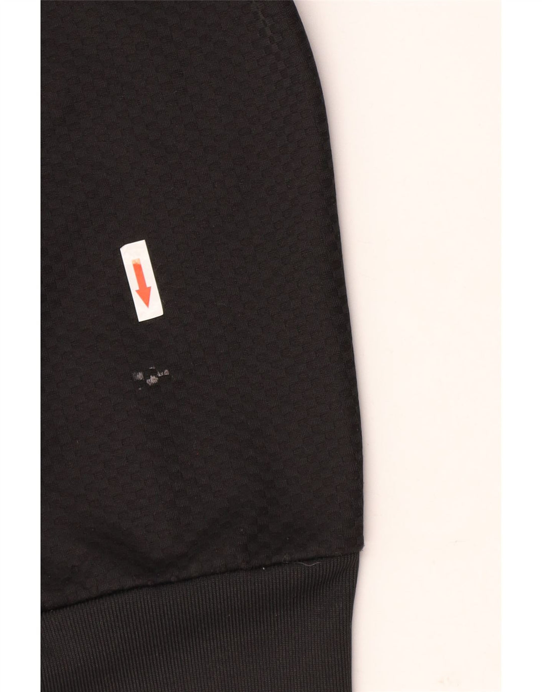 Adidas feminino gráfico moletom jumper UK 12 médio preto poliéster