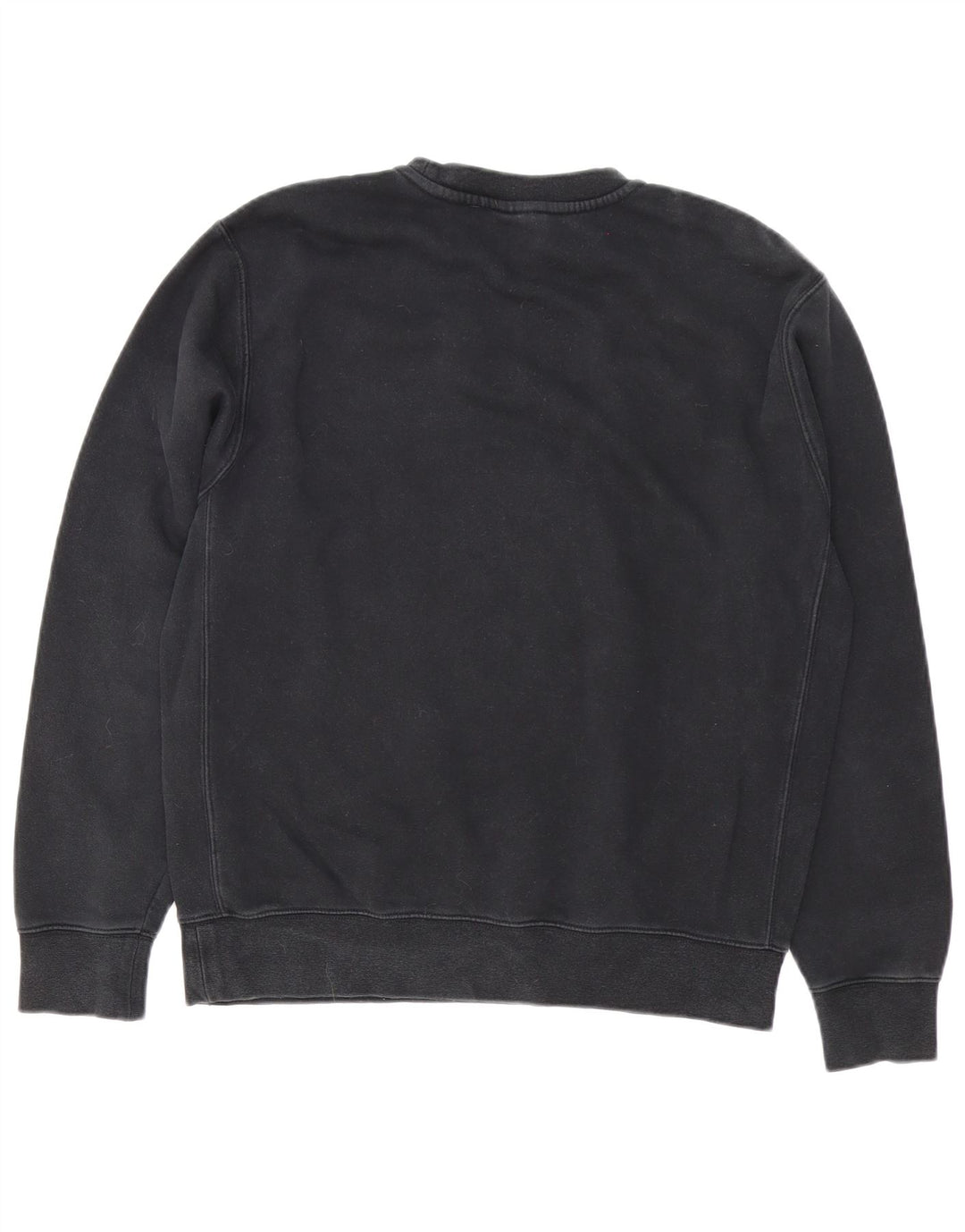 Nike masculino moletom jumper médio algodão preto