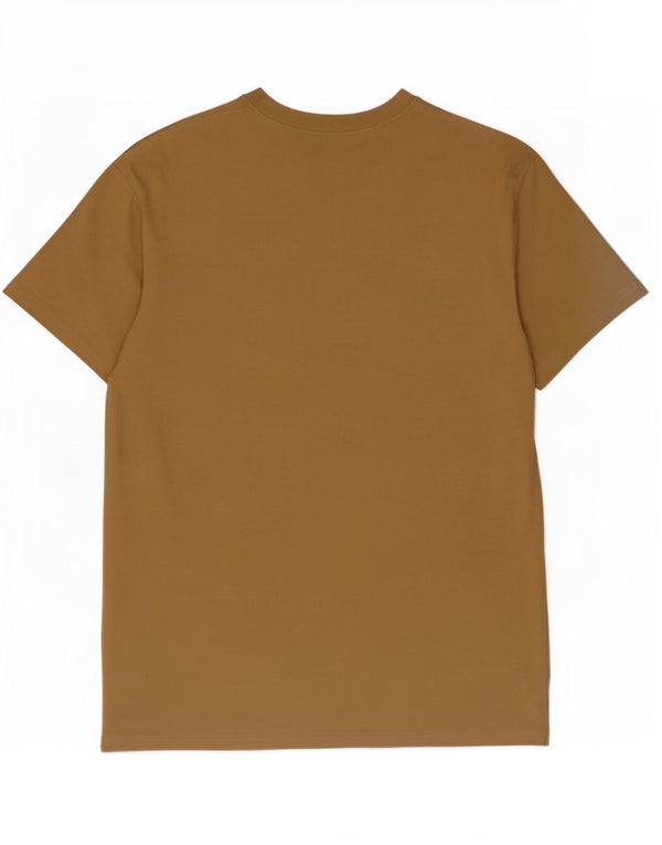 Camiseta masculina Carhartt de algodão marrom médio