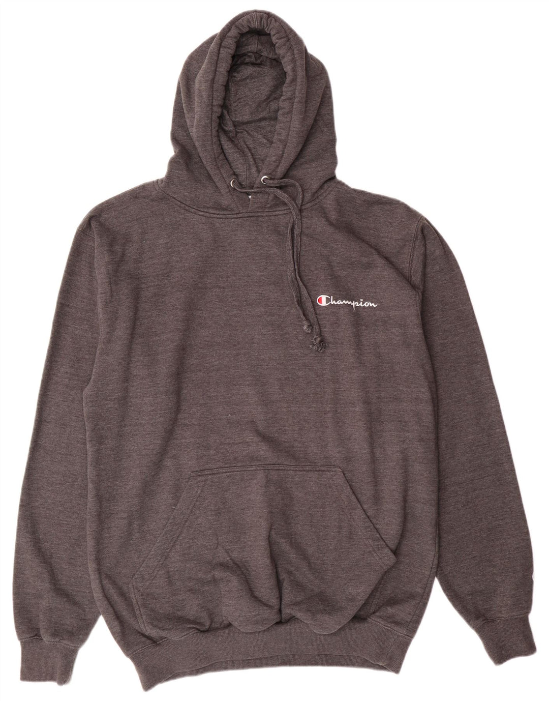 CHAMPION Suéter masculino com capuz alto 2XL algodão cinza