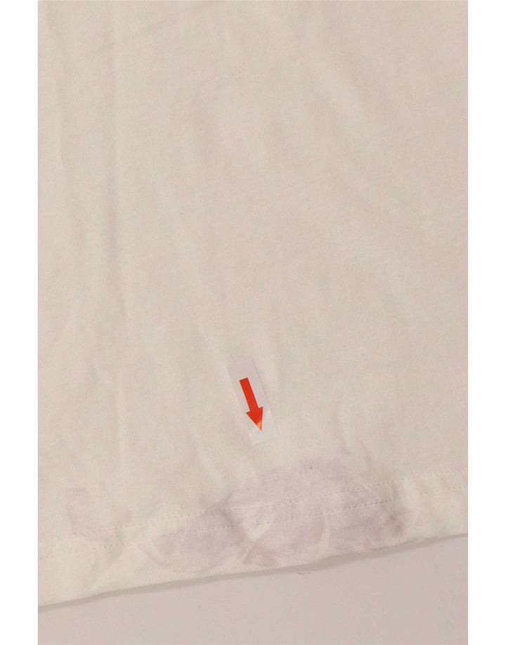 Camiseta masculina Adidas Top 2XL algodão branco