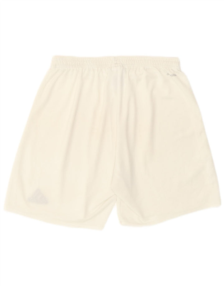 Adidas Masculino Climalite Sport Shorts Médio Branco Poliéster