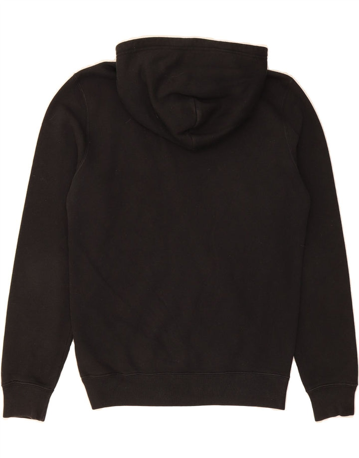 CHAMPION Mens Graphic Hoodie Jumper Small Black Cotton Vintage Champion and Second-Hand Champion from Messina Hembry 