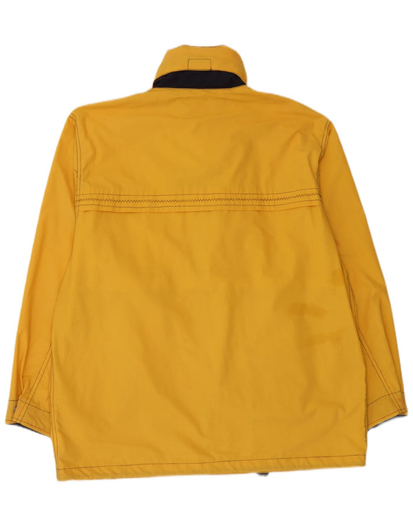 Jaqueta de chuva Royal Coast Mens Yachting poliéster amarelo grande Reino Unido 40