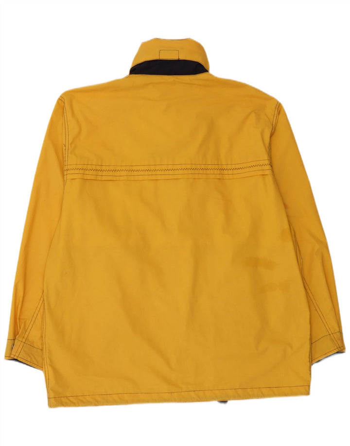Jaqueta de chuva Royal Coast Mens Yachting poliéster amarelo grande Reino Unido 40