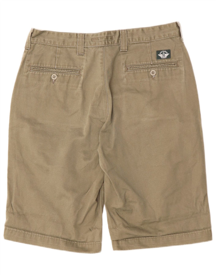 Shorts masculino DOCKERS cáqui chino W31 algodão cáqui médio