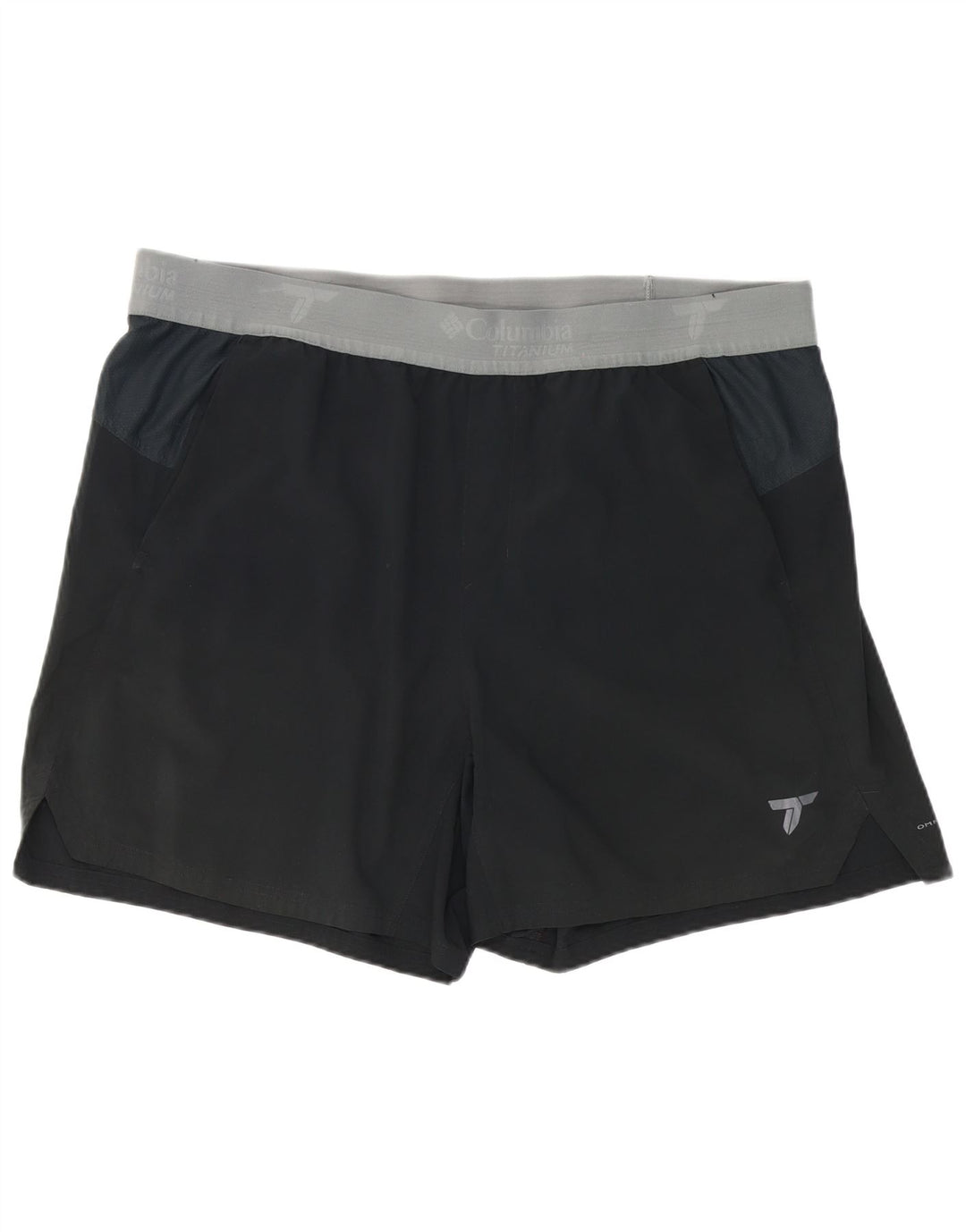 Shorts esportivos Columbia masculino Titanium Graphic 2XL preto colorblock poliéster