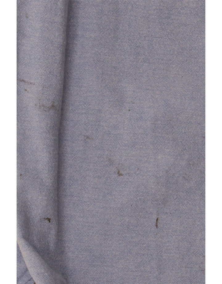 Camisa masculina Fat Face algodão azul médio