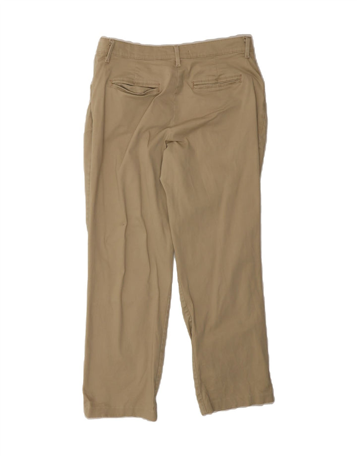 LEE Womens Straight Relaxed Fit Casual Trousers US 8 Medium W30 L26 Beige Vintage Lee and Second-Hand Lee from Messina Hembry 