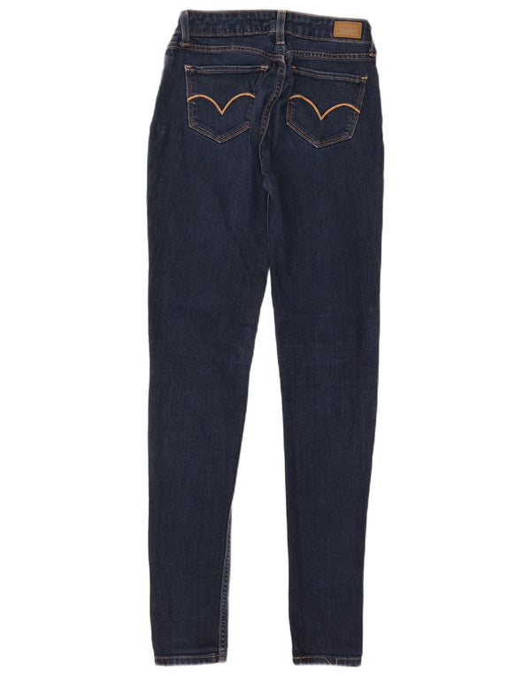 Legging feminina Levi's skinny jeans W26 L32 azul marinho algodão