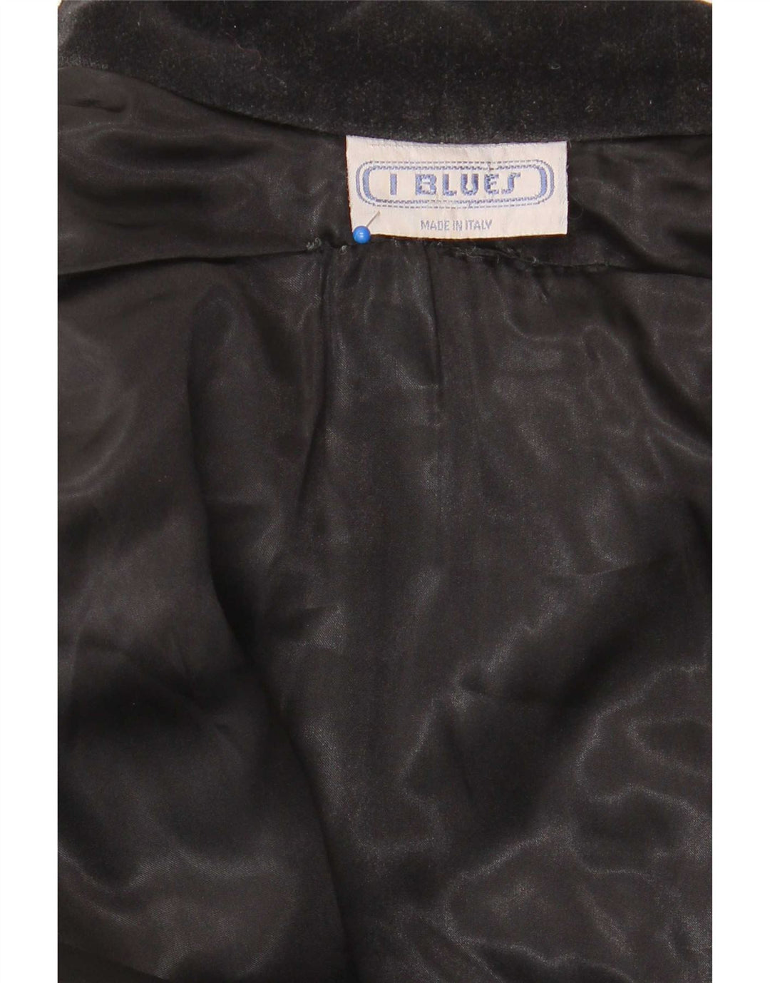 Jaqueta blazer feminina de veludo com 3 botões i Blues Reino Unido 14 grande algodão preto