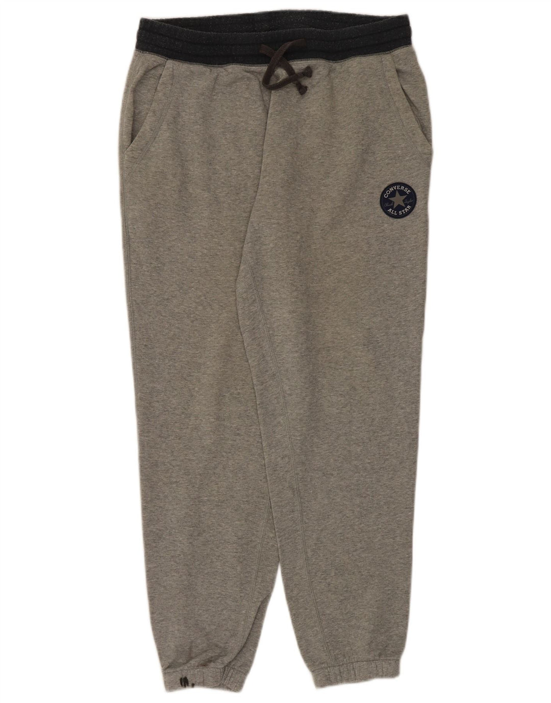 Calça de treino masculina Converse Joggers grande algodão cinza