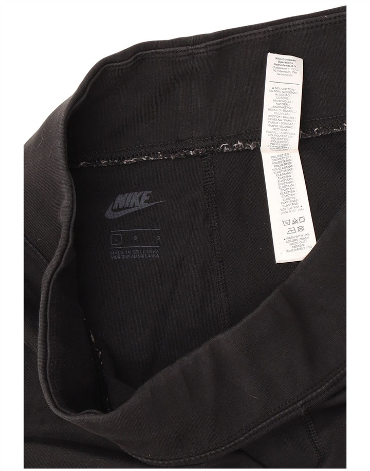 Leggings Nike Femininas Graphic UK 16 Grande Algodão Preto