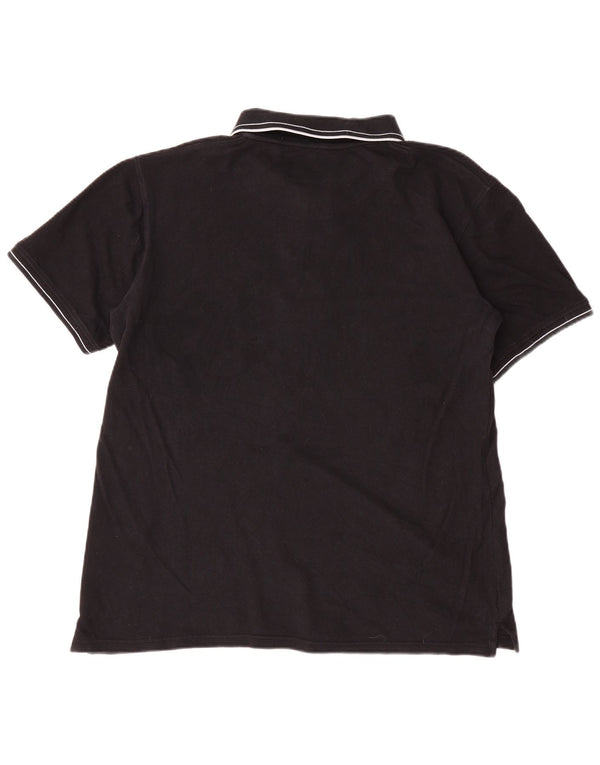 Camisa polo masculina Lyle & Scott 2XL algodão preto