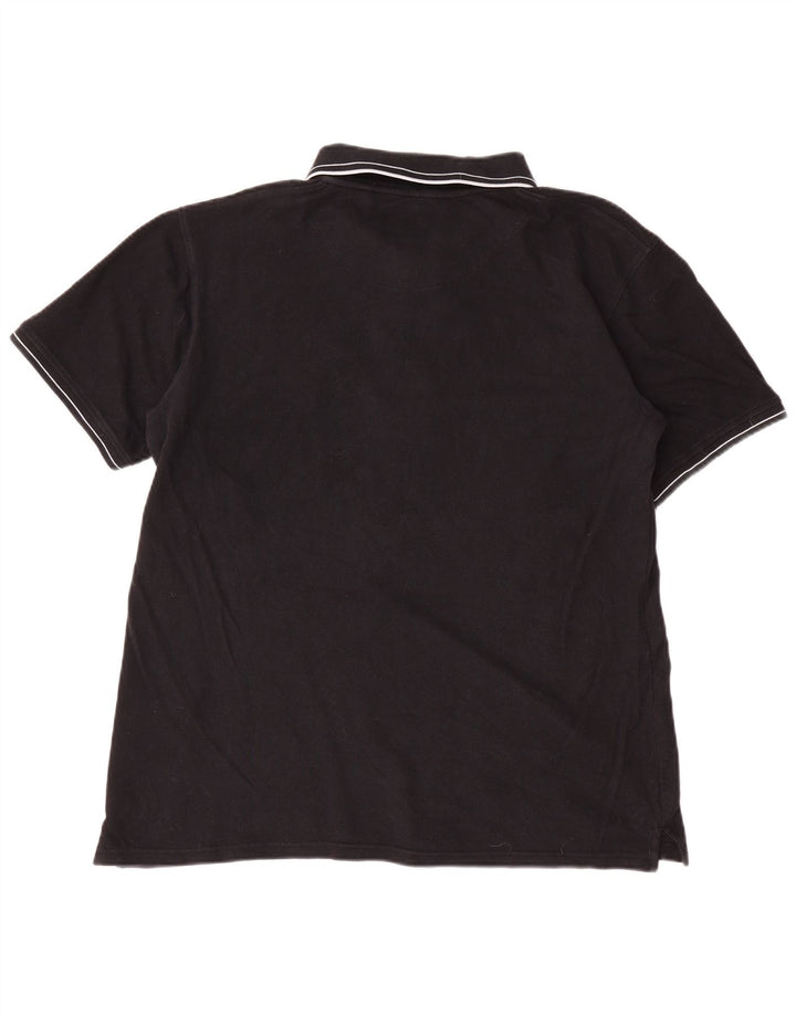 Camisa polo masculina Lyle & Scott 2XL algodão preto