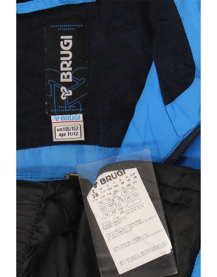Jaqueta de esqui Brugi Boys 11-12 anos azul colorblock poliamida