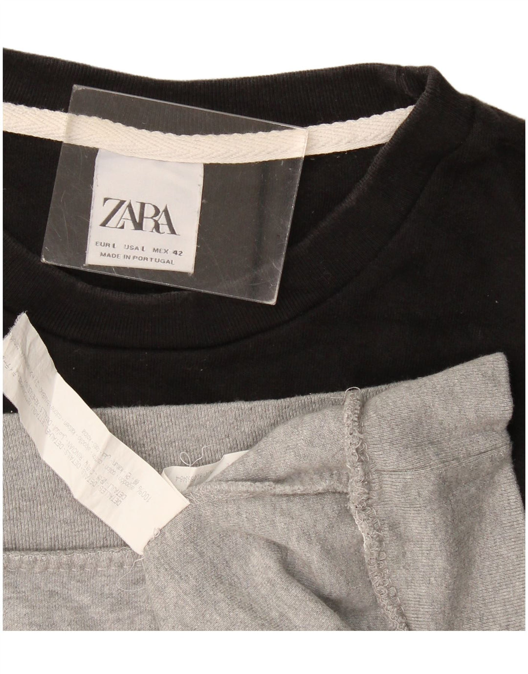 Zara Moletom Masculino Jumper Grande Multicolorido Colorblock Algodão