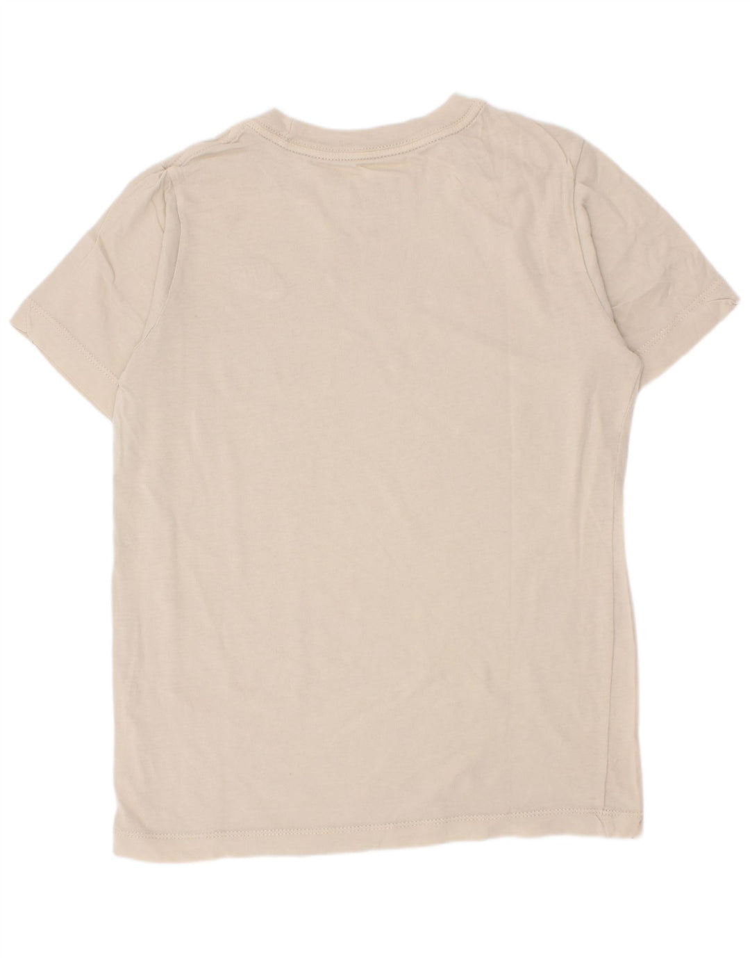 Camiseta Nike Menino Top 8-9 Anos Pequena Bege
