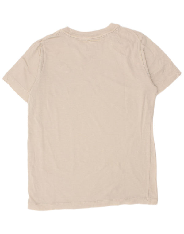 Camiseta Nike Menino Top 8-9 Anos Pequena Bege