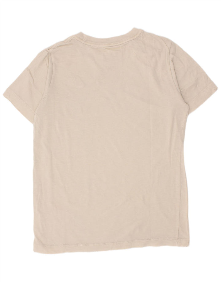 Camiseta Nike Menino Top 8-9 Anos Pequena Bege