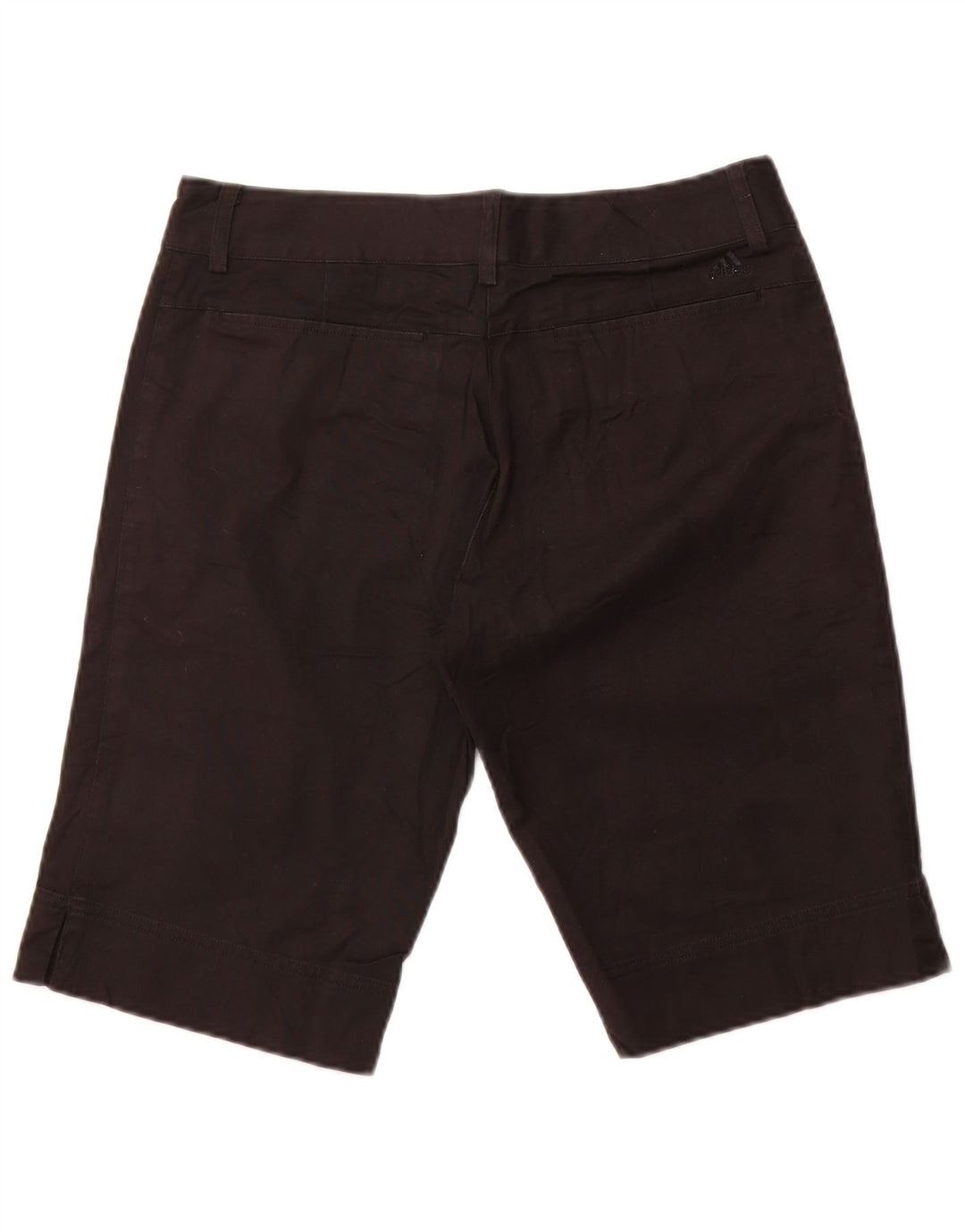 Bermuda feminina Adidas US 8 médio W32 algodão preto