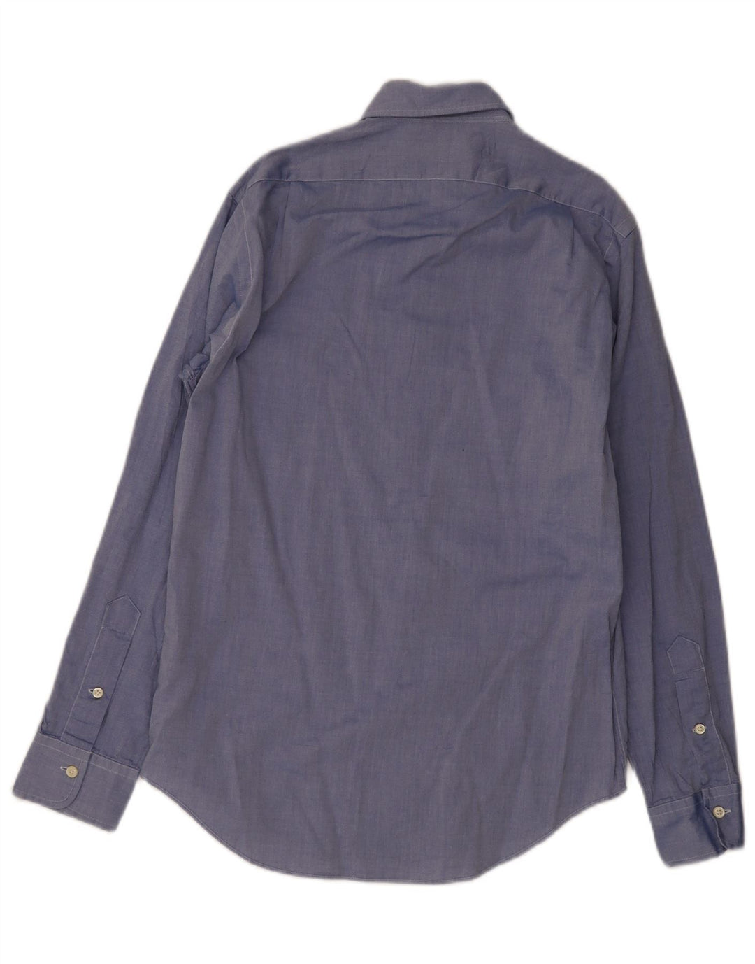 Polo Ralph Lauren Camisa masculina pequena azul algodão