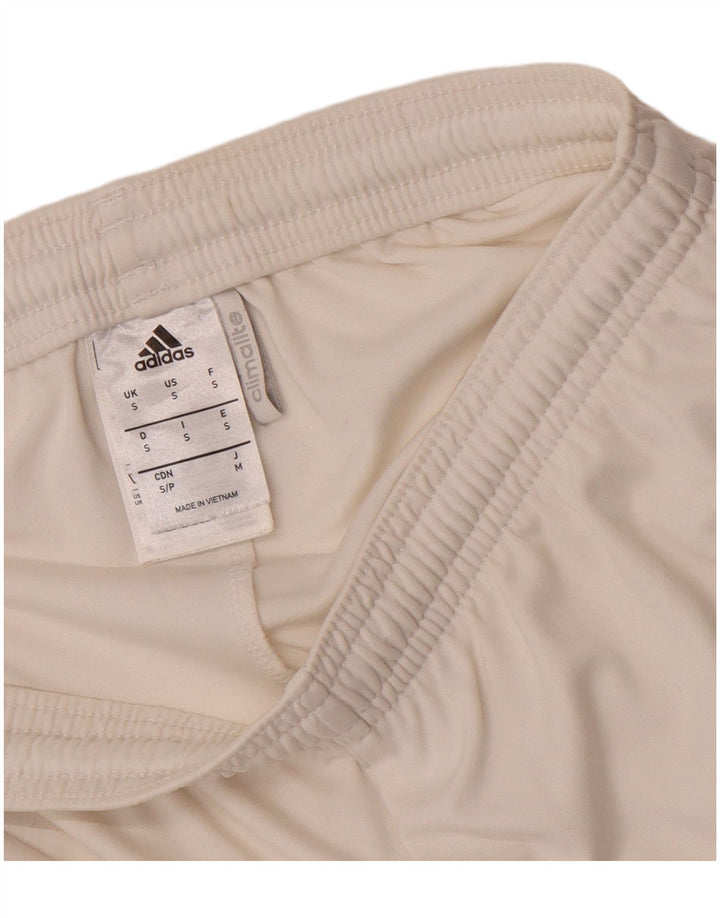 Adidas Mens Climalite Sport Shorts Pequeno Poliéster Branco
