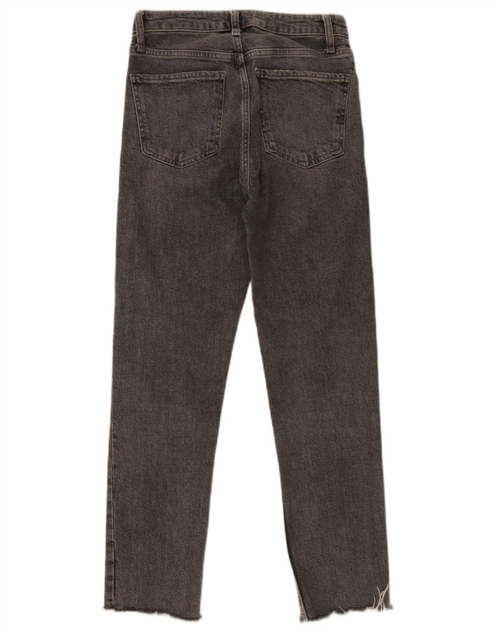 Zara Jeans Slim Feminino EU 34 2XS W24 L26 Cinza