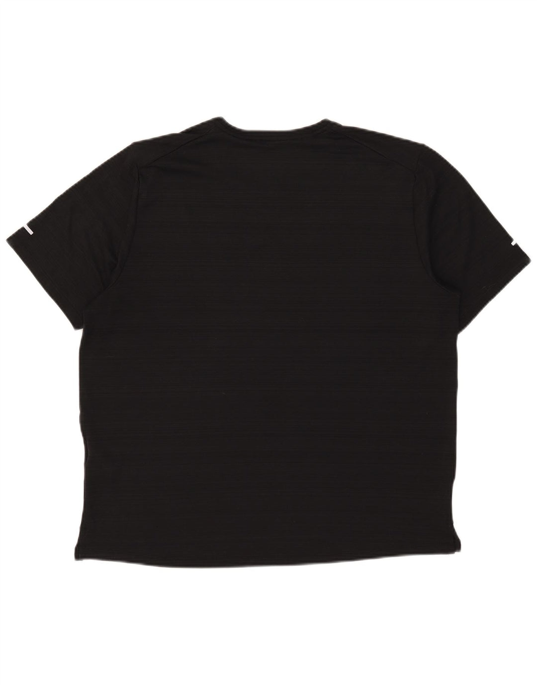 Camiseta masculina Nike Dri Fit grande poliéster listrado preto