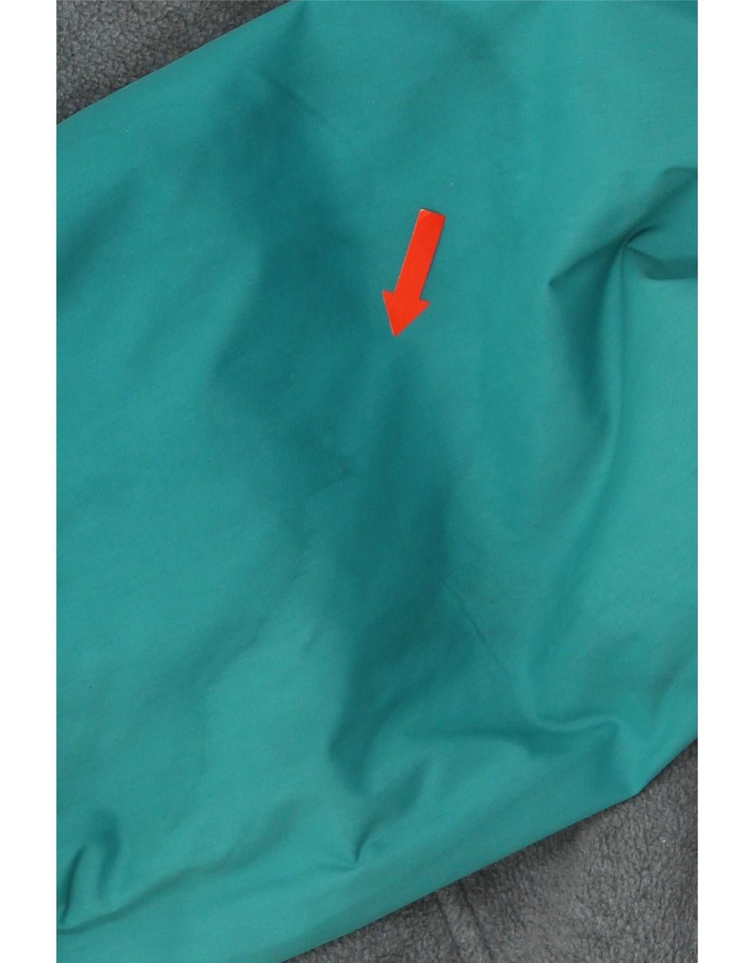 Jaqueta de lã masculina Anorak Brunik Reino Unido 40 grande poliéster azul Colourblock