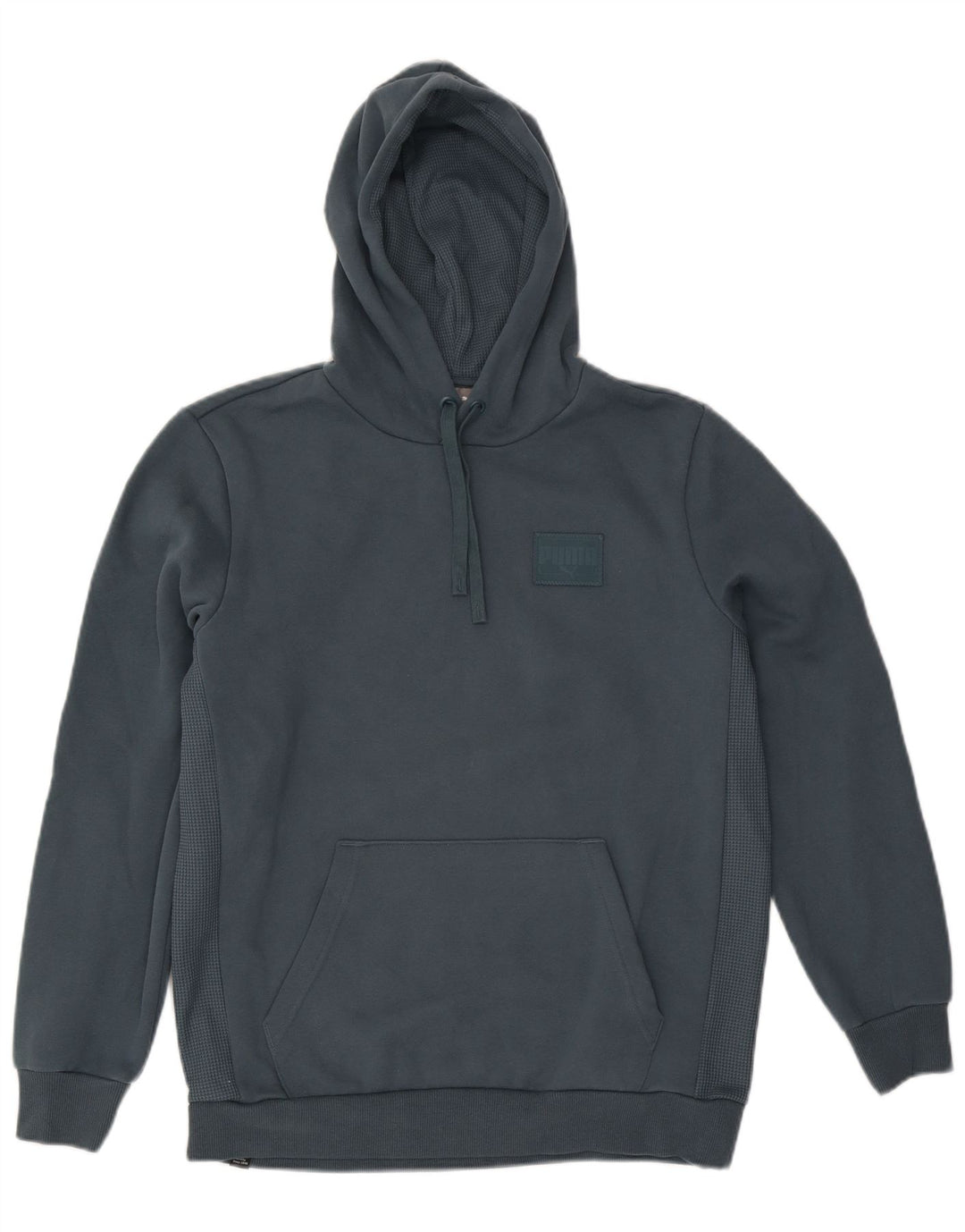 Puma Mens Hoodie Jumper Médio Algodão Cinza