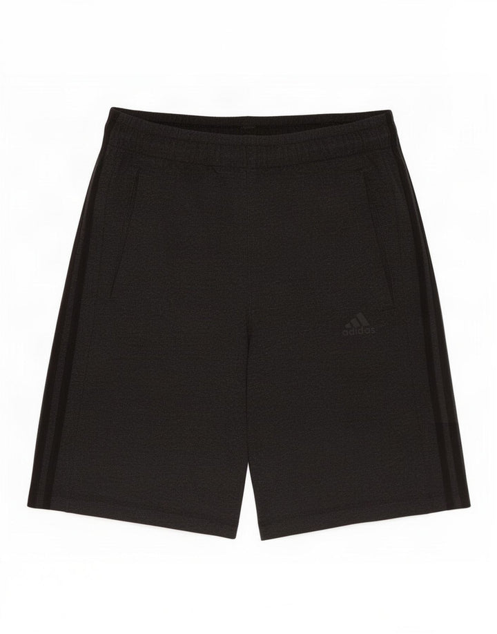 Adidas Masculino Climalite Sport Shorts Pequeno Poliéster Cinza