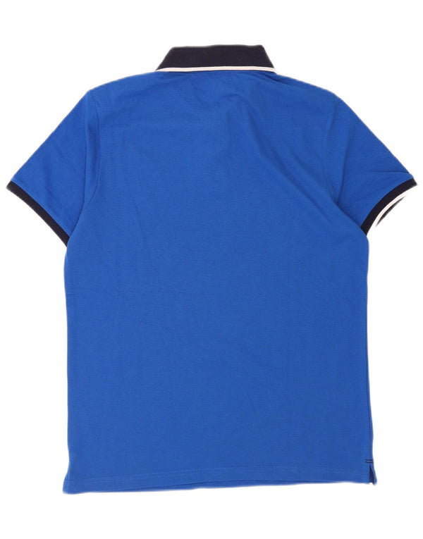 Camisa polo masculina North Sails 2XS azul colorblock algodão