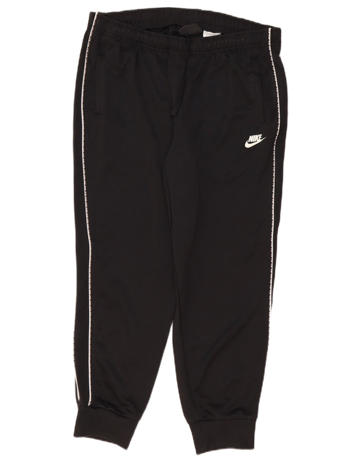 Calça de treino masculina Nike joggers grande poliéster preto