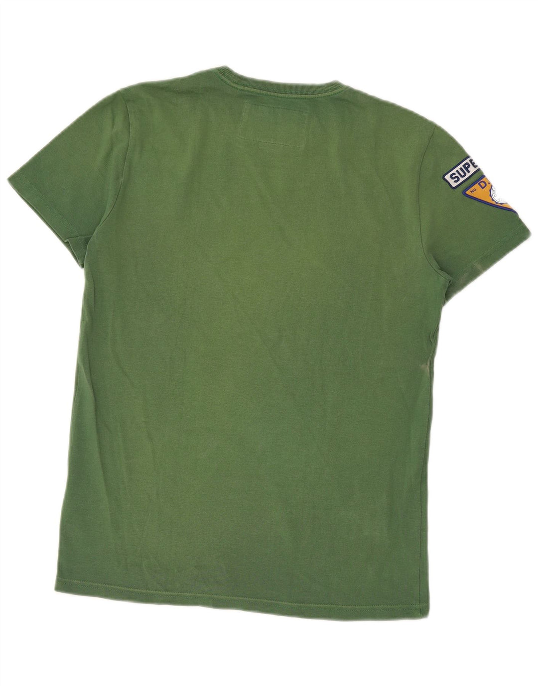 Camiseta masculina gráfica SUPERDRY top pequeno algodão verde