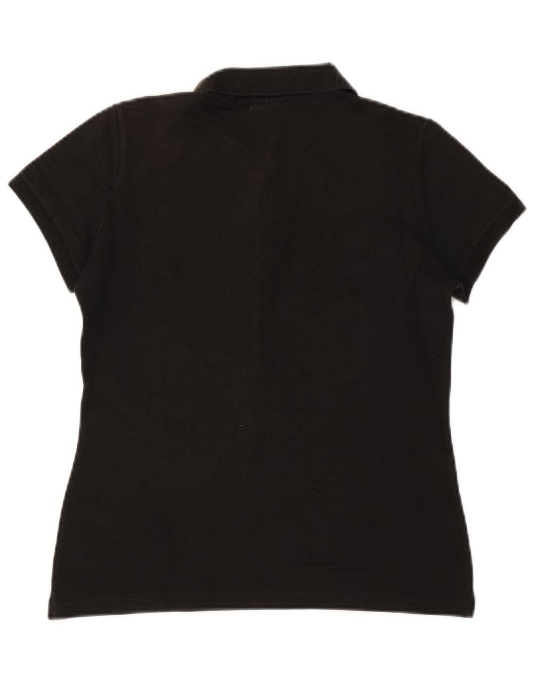 Camisa polo feminina Lacoste tamanho 44 grande algodão preto
