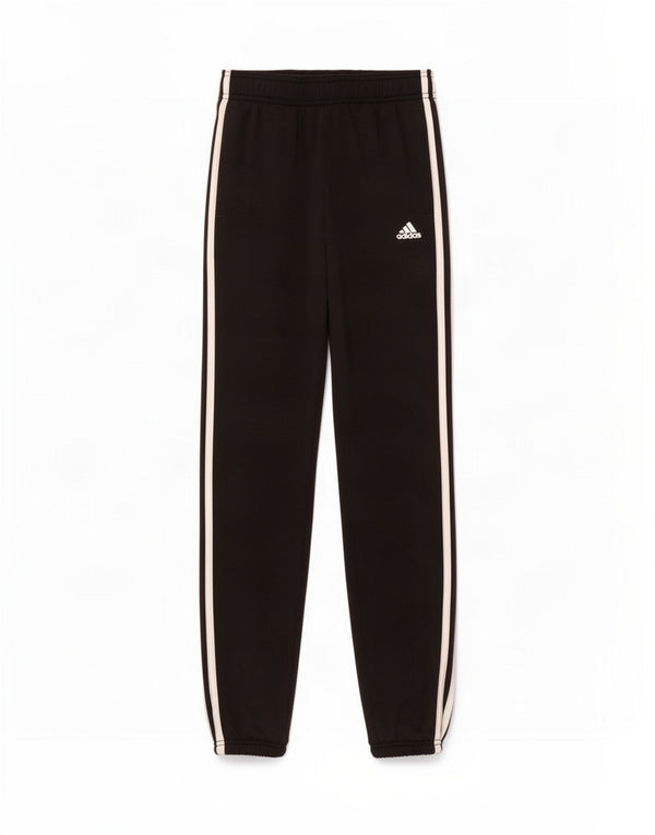 Adidas meninos calças de treino joggers 11-12 anos preto poliéster