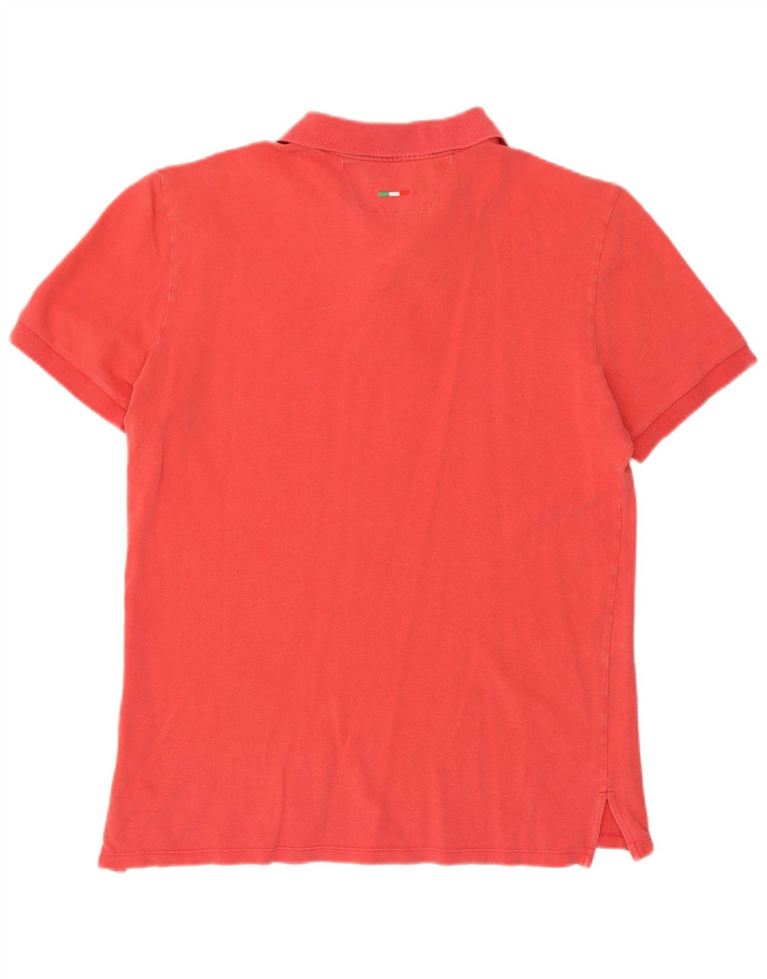 Camisa polo masculina Jeckerson de algodão rosa médio