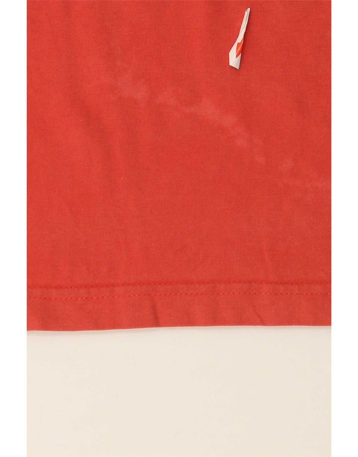 Camiseta masculina Fat Face Top 2XL Algodão Laranja