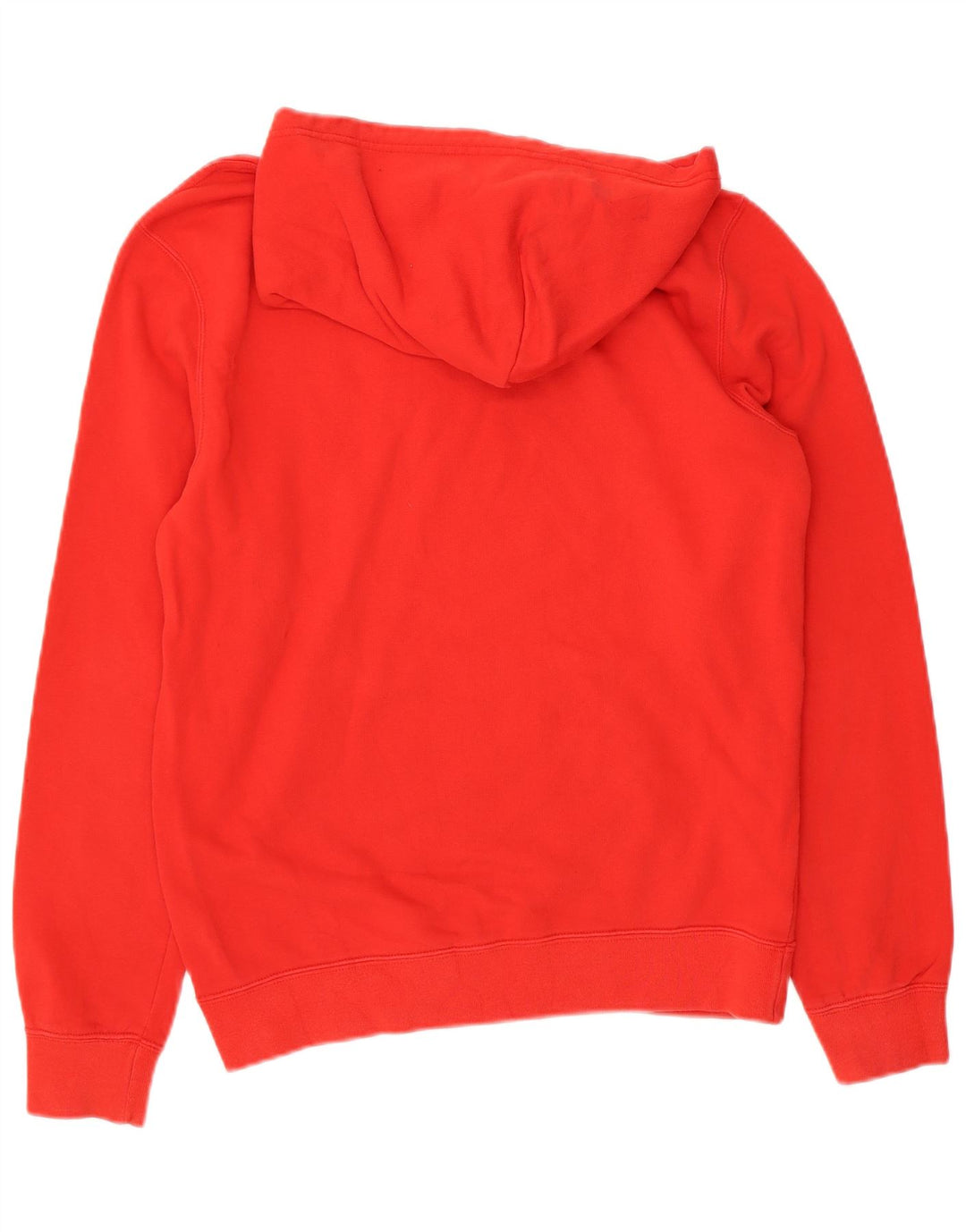 CHAMPION Suéter masculino com capuz gráfico grande algodão vermelho