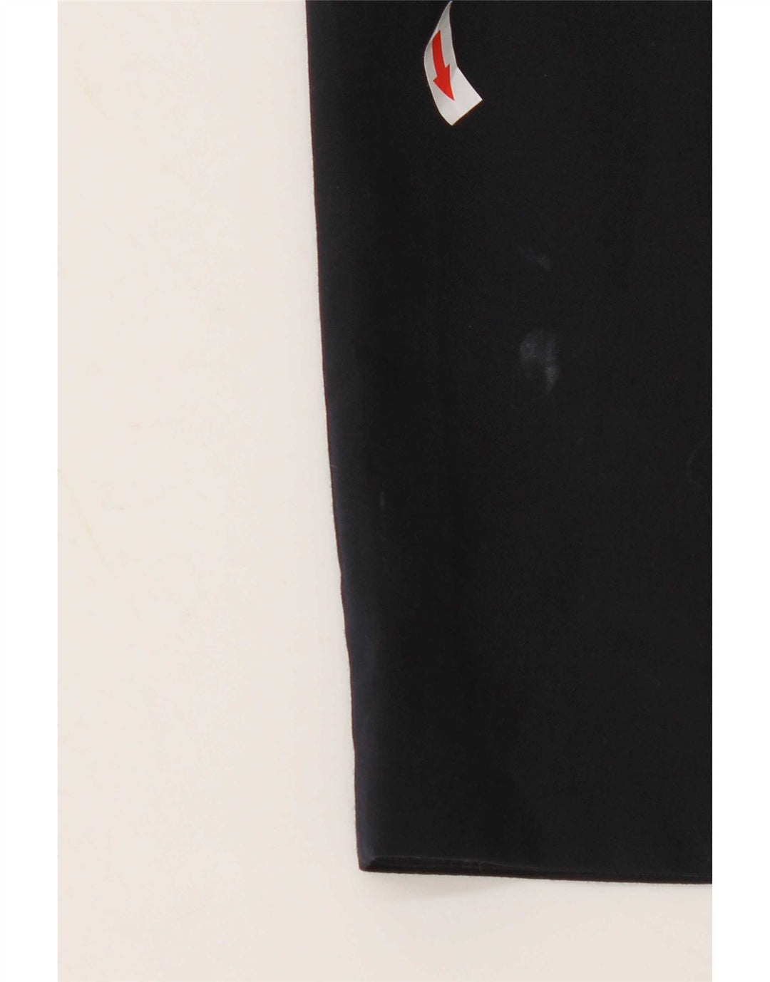 Calça feminina Marks & Spencer de terno reto W32 L33 azul marinho lã
