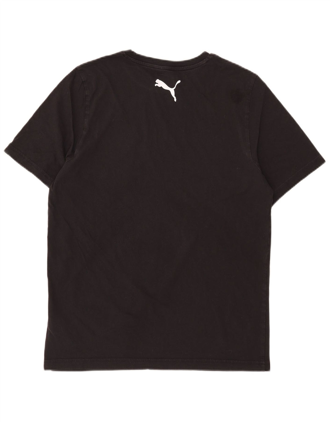 Camiseta masculina PUMA Top médio algodão preto