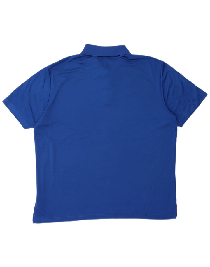 Camisa Polo Masculina Adidas XL Azul Poliéster