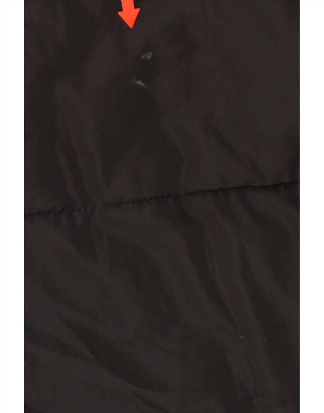 Grande poliéster preto acolchoado desproporcionado do revestimento Reino Unido 16 das mulheres livres dos povos